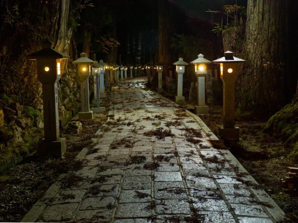 Mausoleum von Kukai auf dem Koyasan.