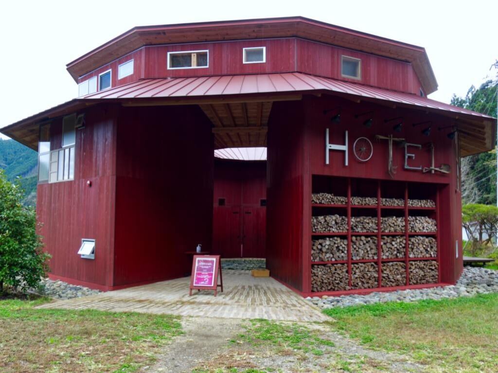 Hotel vom Zero Waste Center.