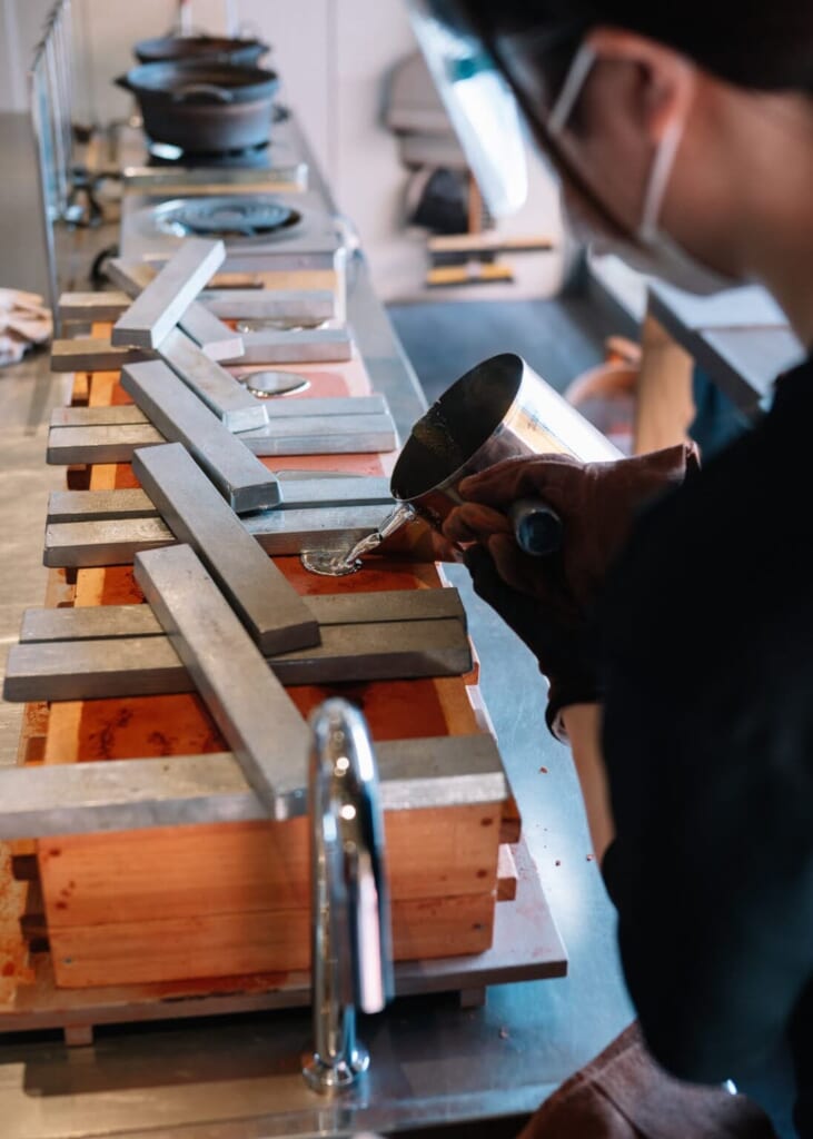 Japanisches Gießhandwerk auf der TAKUMI Road.