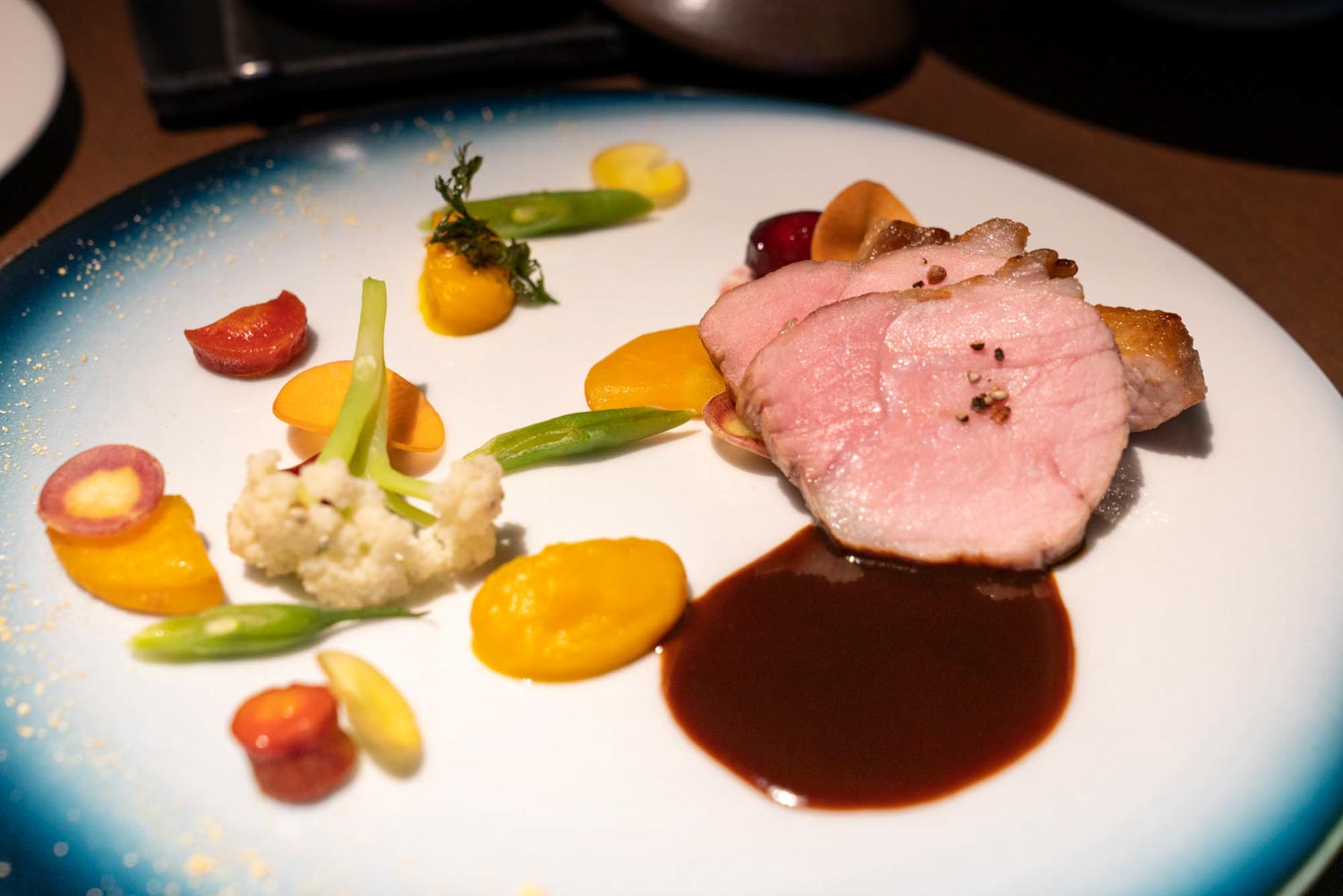 Das Restaurant Le Un in der Stadt Ozu.