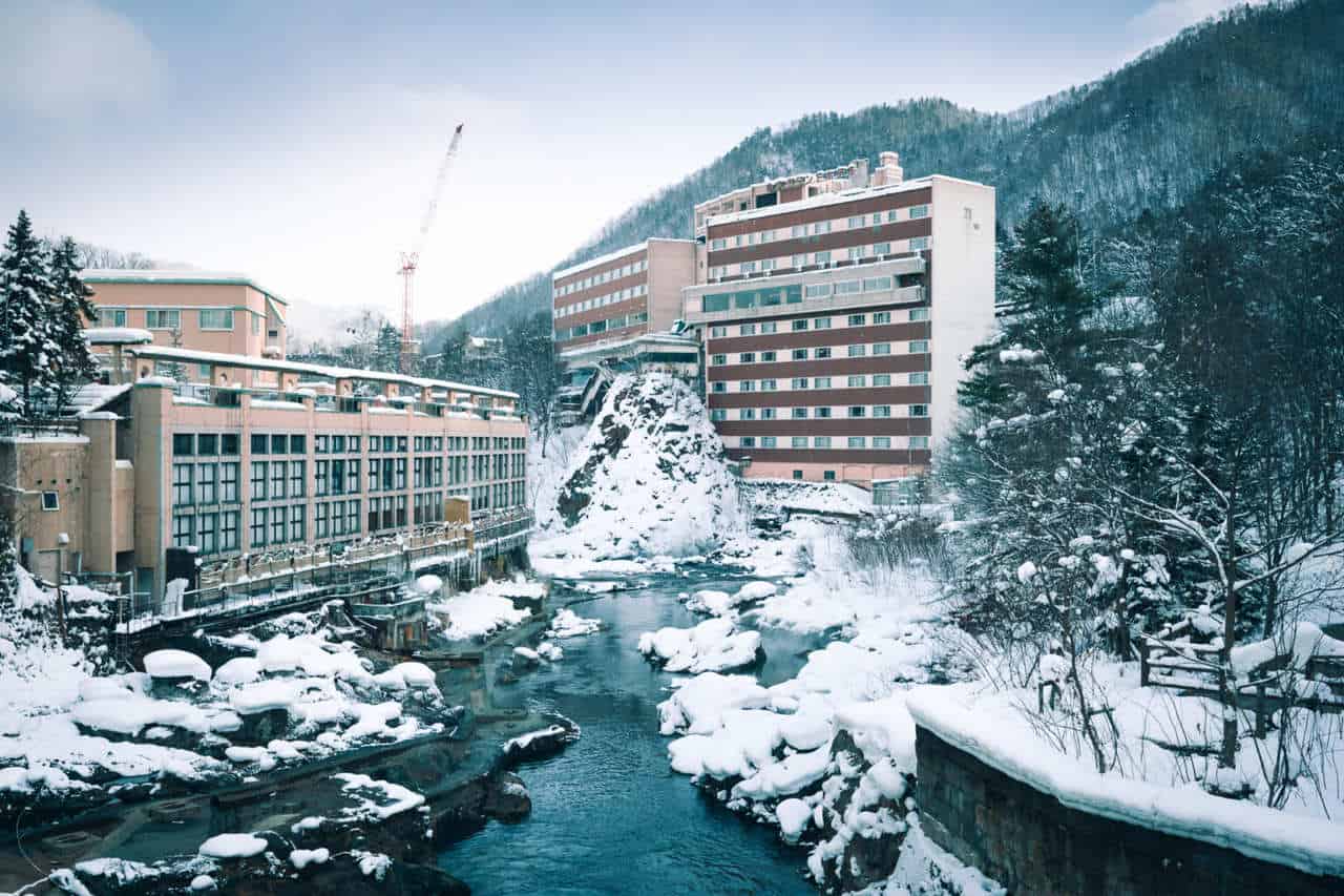 Das Jozankei Onsen in Sapporo.