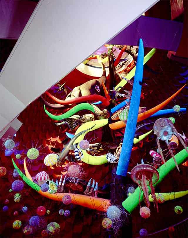 Der Baum des Lebens im "Tower of the Sun".