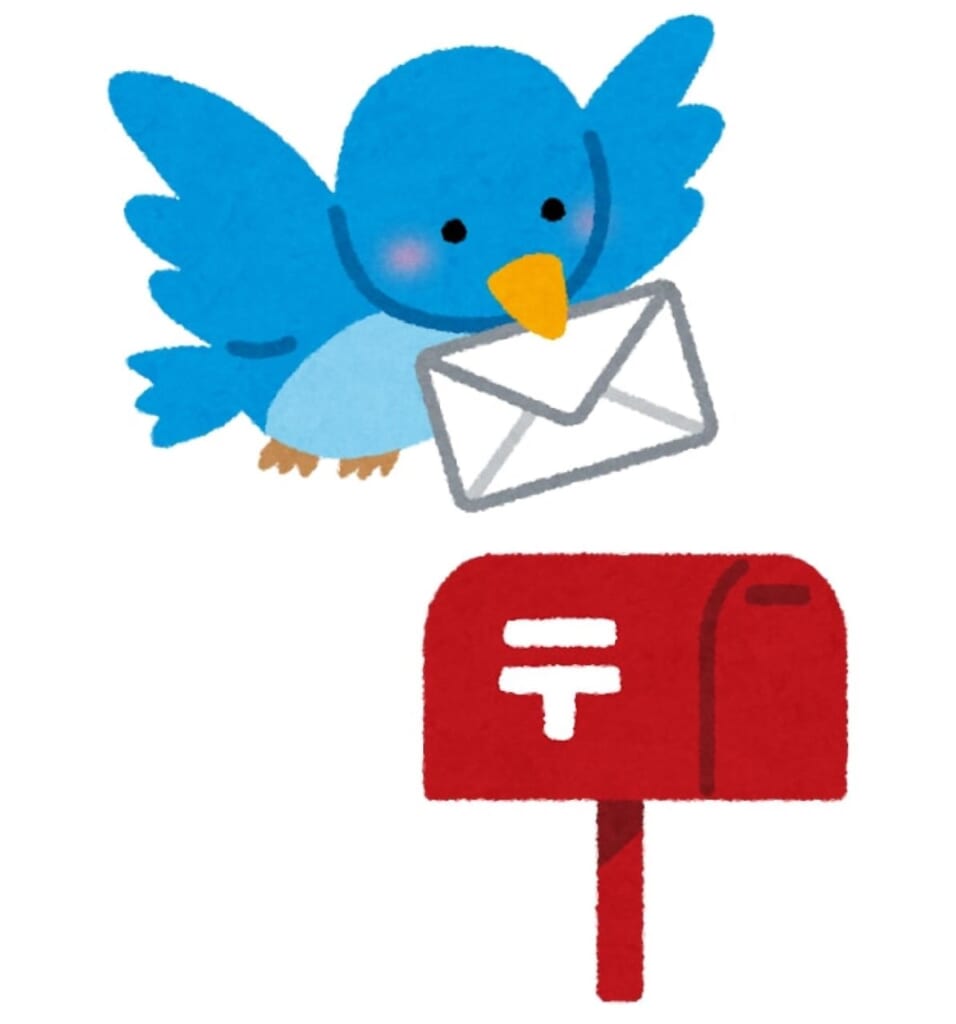 Brieftaube bei der Arbeit