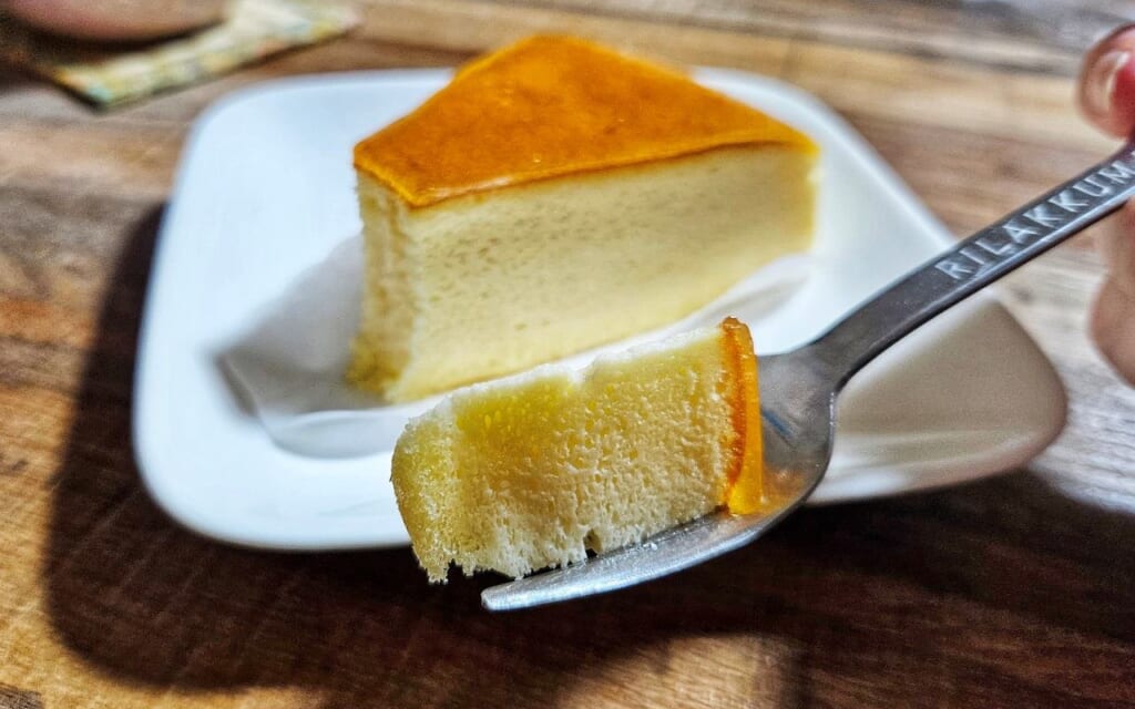 Fluffiger japanischer Käsekuchen