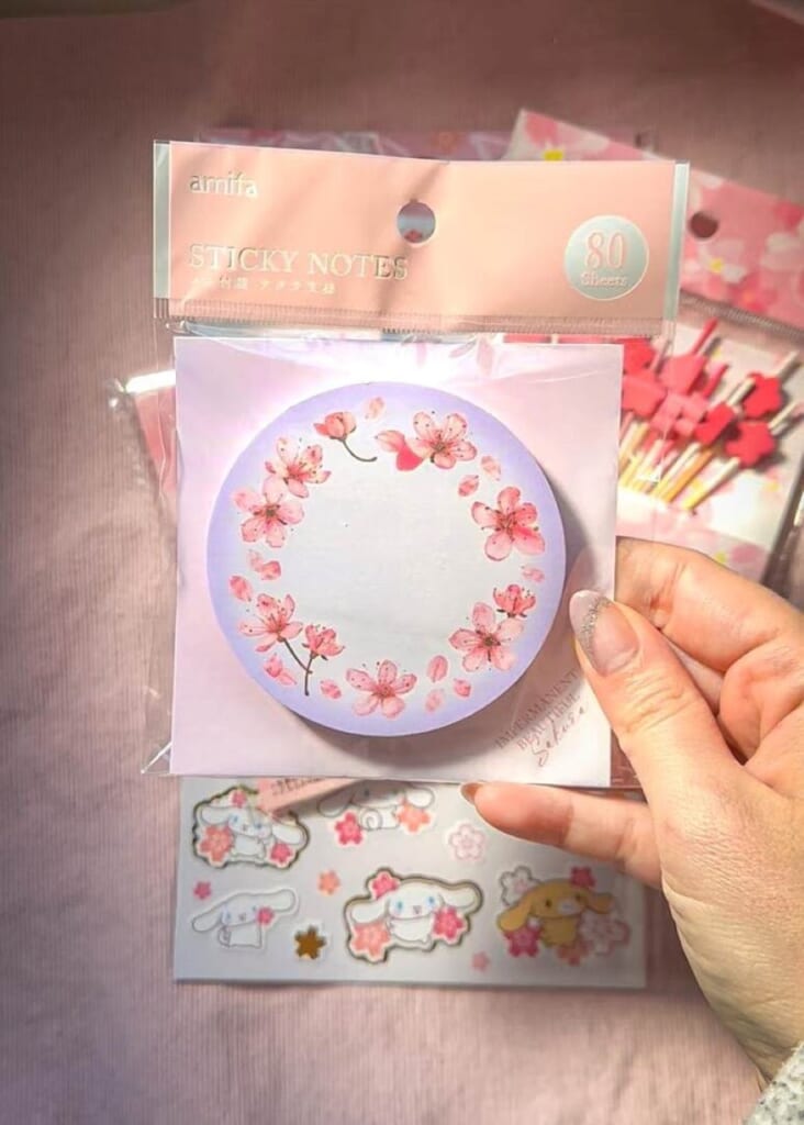 Saisonale Produkte in Japan mit Sakura